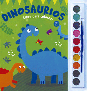 Libro para colorear. Dinosaurios 2