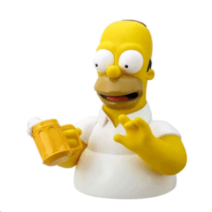 Homer Simpson With Beer: alcancía