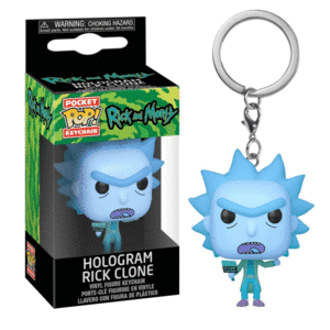 Rick & Morty, Hologram Rick Clone, Funko Pop!: llavero