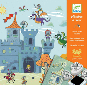 Knights and Castles, Create a Story Boxed Set: juego didáctico
