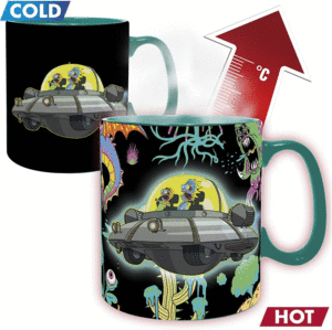 Rick & Morty, Spaceship: taza térmica