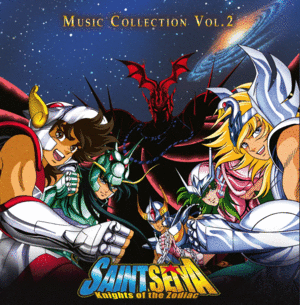 Saint Seiya, Knights Of The Zodiac, Vol. 2: Blue Marbled Edition / O.S.T. (2 LP)