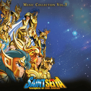 Saint Seiya, Knights Of The Zodiac, Vol. 3: Blue Marbled Edition / O.S.T. (LP)