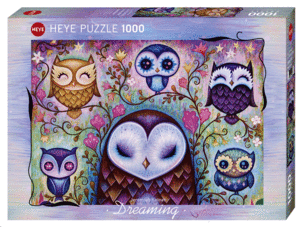 Great Big Owl, Dreaming: rompecabezas 1000 piezas