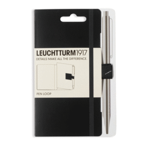 Leuchtturm, Pen Loop, Black: portapluma para libreta