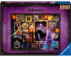 Disney Villainous, Ursula: rompecabezas 1000 piezas