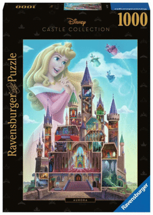 Disney Castles, Aurora: rompecabezas 1000 piezas