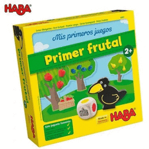 Mis primeros juegos, mi primer frutal: juego didáctico