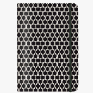 Cedon, Medium (A5), Dotted, Soft Cover, Hexagon: libreta punteada