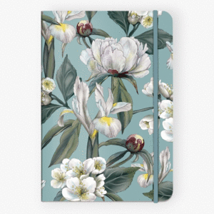 Cedon, Medium (A5), Dotted, Soft Cover, Full Impression, Iris: libreta punteada