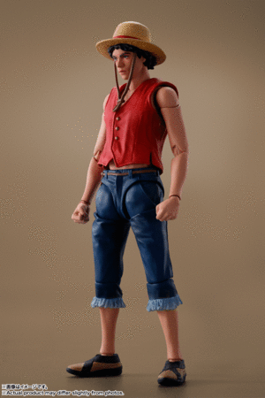 Netflix One Piece, Monkey D. Luffy, SH Figuarts: figura coleccionable