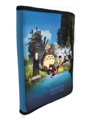 Studio Ghibli: portalibros de tela
