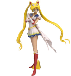 Sailor Moon Eternal, Super Sailor Moon, Glitter & Glamorous: figura coleccionable