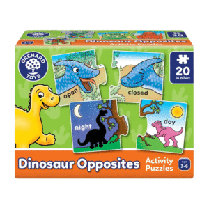 Dinosaur Opposites: rompecabezas 20 piezas