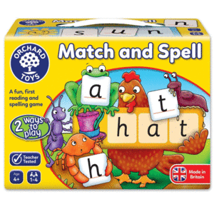 Match and Spell: juego de mesa didáctico