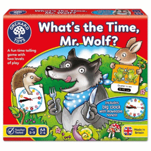 What's The Time, Mr. Wolf?: juego de mesa didáctico
