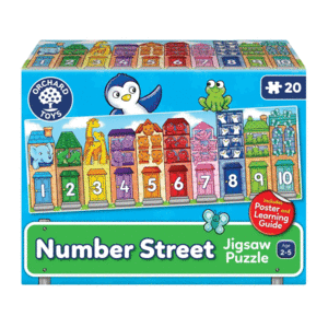 Number Street: rompecabezas 20 piezas