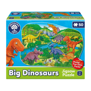 Big Dinosaurs: rompecabezas 50 piezas