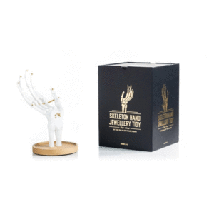 Skeleton Hand, Jewellery Holder, White: organizador de joyas