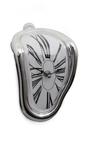 Dalí Melting Clock: reloj de escritorio 