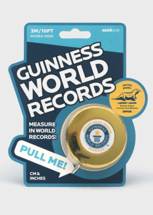 Guinness World Records Tape Measure: cinta métrica de 3m