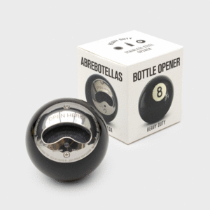 8 Ball Bottle Opener: destapador