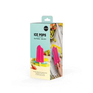 Ice Pops: set de 4 enfríadores de alimentos
