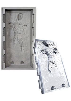 Han Solo In Carbonite XL: molde para hielo