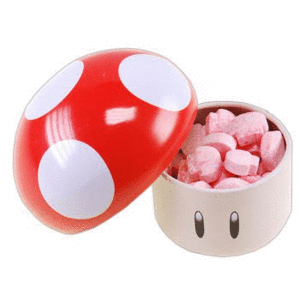 Super Mario, Mushroom Sours: pastillas de sabores
