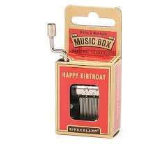 Happy Birthday: caja musical (1201)