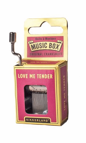 Love Me Tender: caja musical (1206)