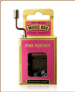 Pink Panther: caja musical (1203)