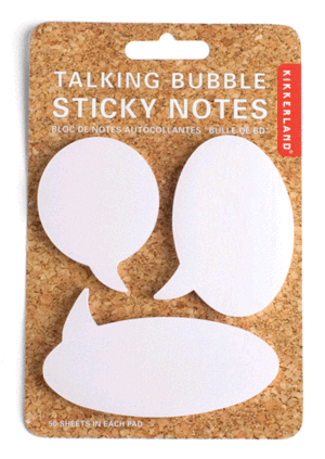Talking Bubble: notas adheribles (ST08-W)