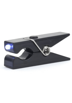 Clothespin Bike Light: lámpara LED para bicicleta (FL41)