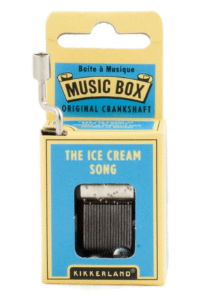 Ice Cream Song: caja de música (1255)