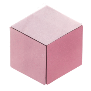 Geometric Sticky Notes Pink: notas autoadheribles (ST86-PK)