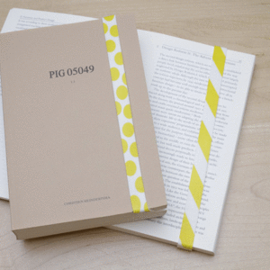 Rubberband Bookmarkers Yellow: separador de libros (ST87-Y)