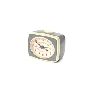 Classic Alarm Clock Grey: reloj despertador (AC14-GR)