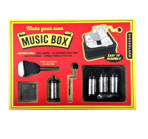 Make Your Own Music Box: Kit para hacer cajita musical (1261-A)