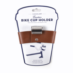 Leather Bike Cup Holder: sostenedor de bebidas para bicicleta (BB48)