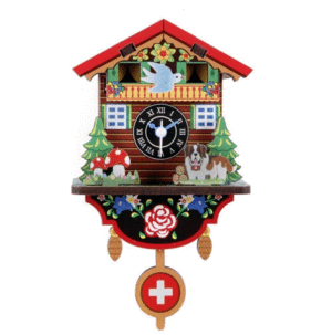 DIY Swiss House Clock: reloj armable de pared (CL60)