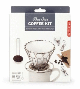 Pour Over Coffee: set de infusión para café (CU239)