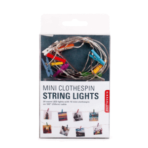 Mini Clothespin String Lights: guía de luces (LT17)