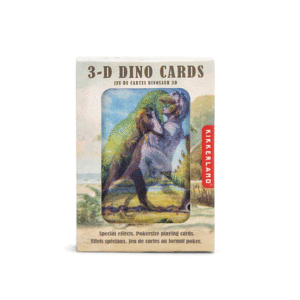 3D Dino Playing Cards: juego de cartas (GG129)