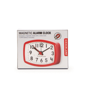 Magnetic Alarm Clock Red: reloj despertador (AC29-RD)