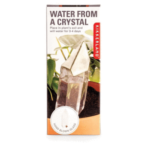 Water From A Crystal: sistema de riego para plantas (WR02)