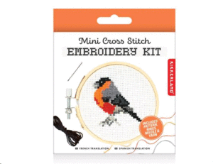 Mini Cross Stitch Embroidery Kit, Bird: kit de bordado (GG180)