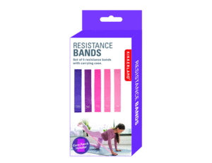 Resistance Bands: set de 5 bandas de resistencia (FT01)
