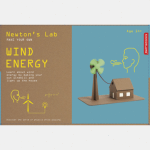 Newton's Lab Make Your Own Wind Energy: Laboratorio de energía eólica (GG224)