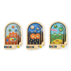Kidoki, Wooden Pinball: juego pinball de madera (varios modelos) (KID22-A-F)